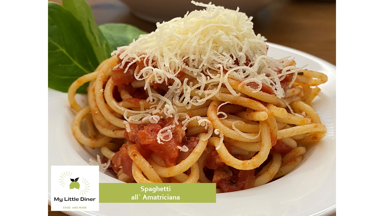 Spaghetti all´ Amatriciana – ein schnelles und einfaches italienisches Pasta-Gericht