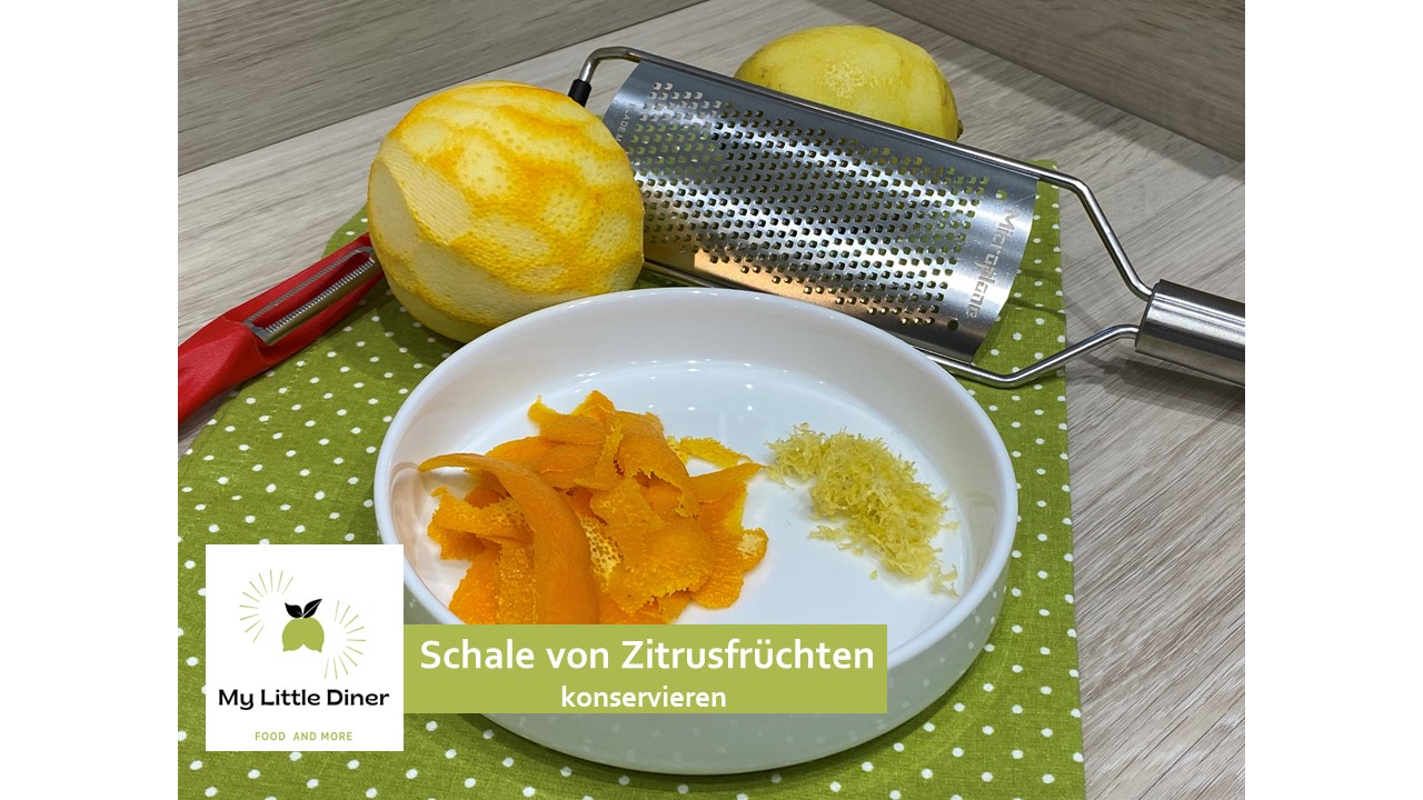 Zitronenschalen und Orangenschalen konservieren – Tipps und Tricks