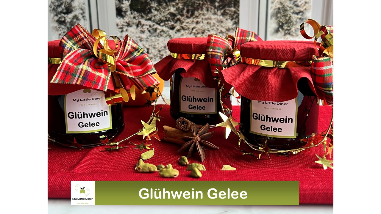 Glühwein Gelee – ein Geschenk aus der Küche – perfekt für Weihnachten