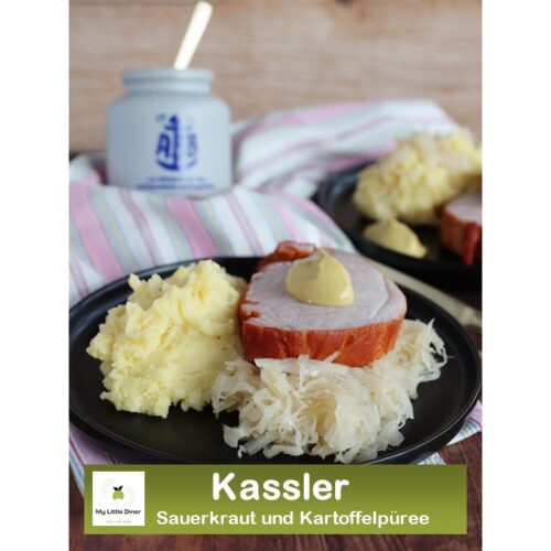 Bild zeigt Rezept Kassler mit Sauerkraut und Kartoffelpüree - Rezept Bild
